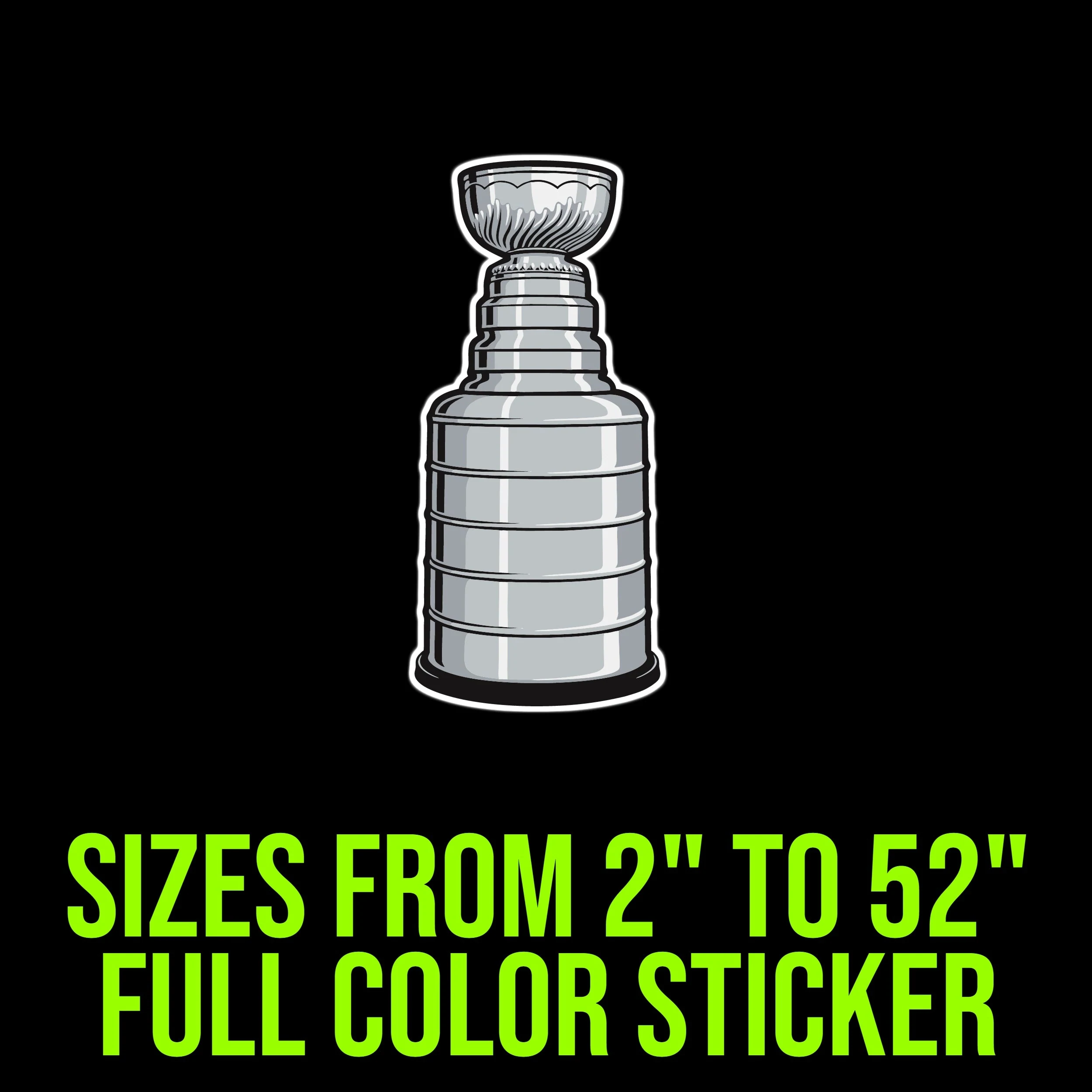 Stanley Cup Full Color Vinyl Decal