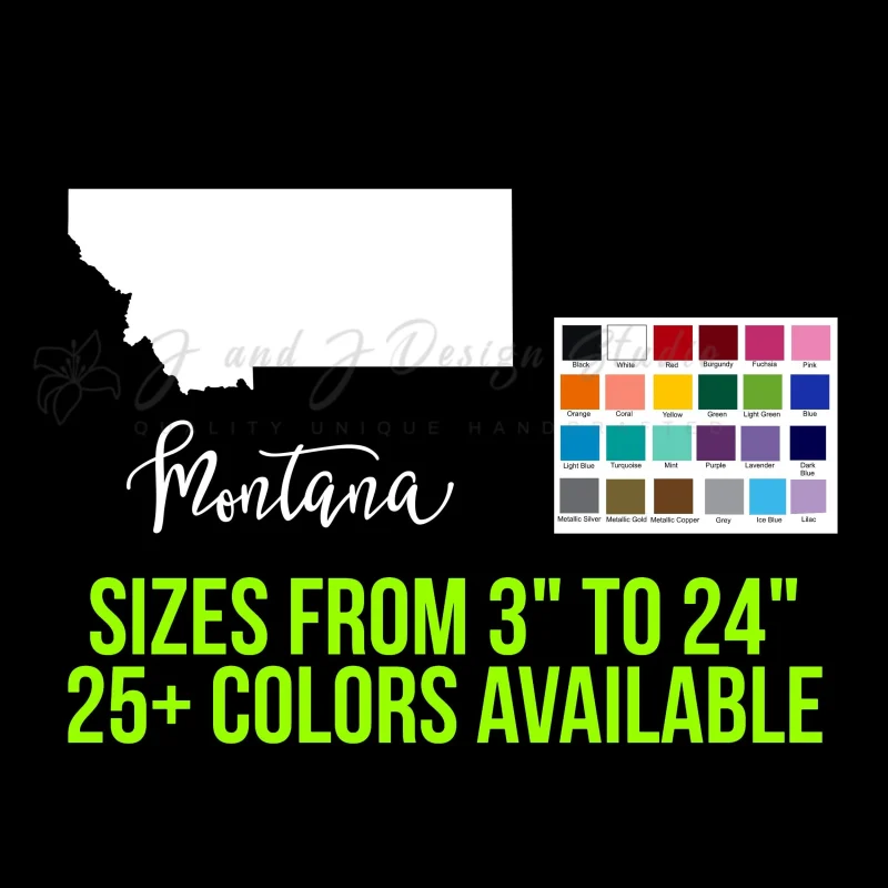 State of Montana - Custom Size