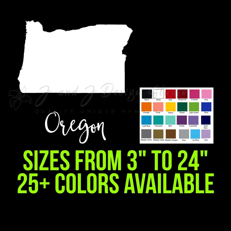 State of Oregon - Custom Size