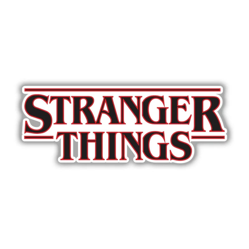 Stranger Things Full Color Vinyl Decal
