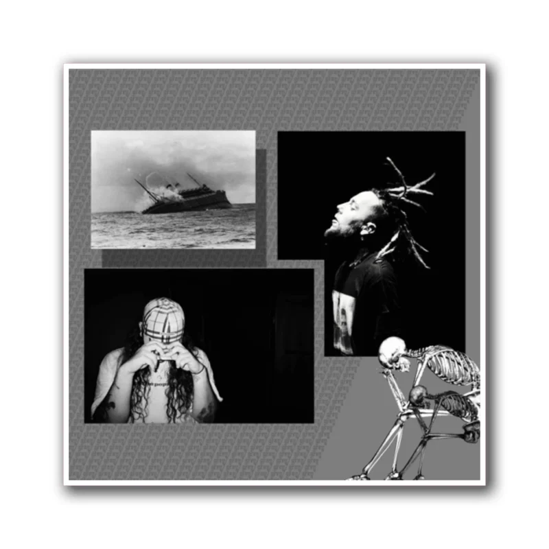 SuicideBoys Album Cover Full Color Vinyl Decal - Custom Size
