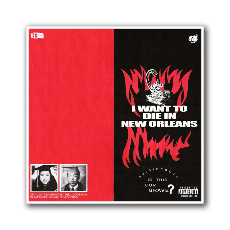 SuicideBoys Album Cover Full Color Vinyl Decal - Custom Size