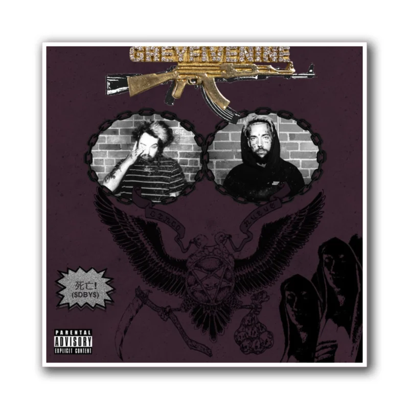 SuicideBoys Album Cover Full Color Vinyl Decal - Custom Size