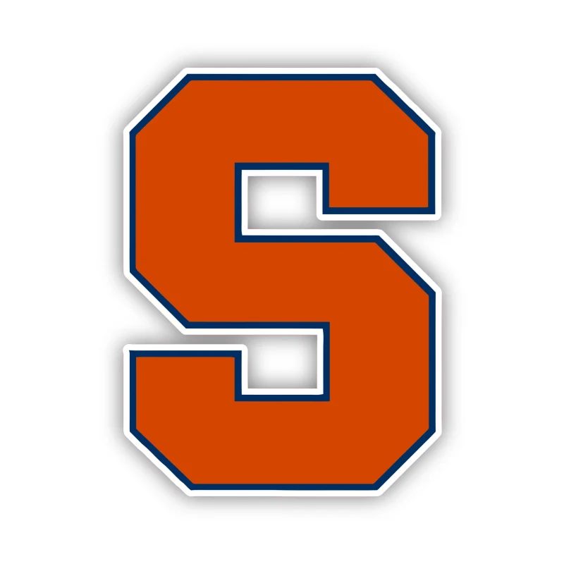Syracuse Orange - S - Iron On DTF Transfer - Custom Size