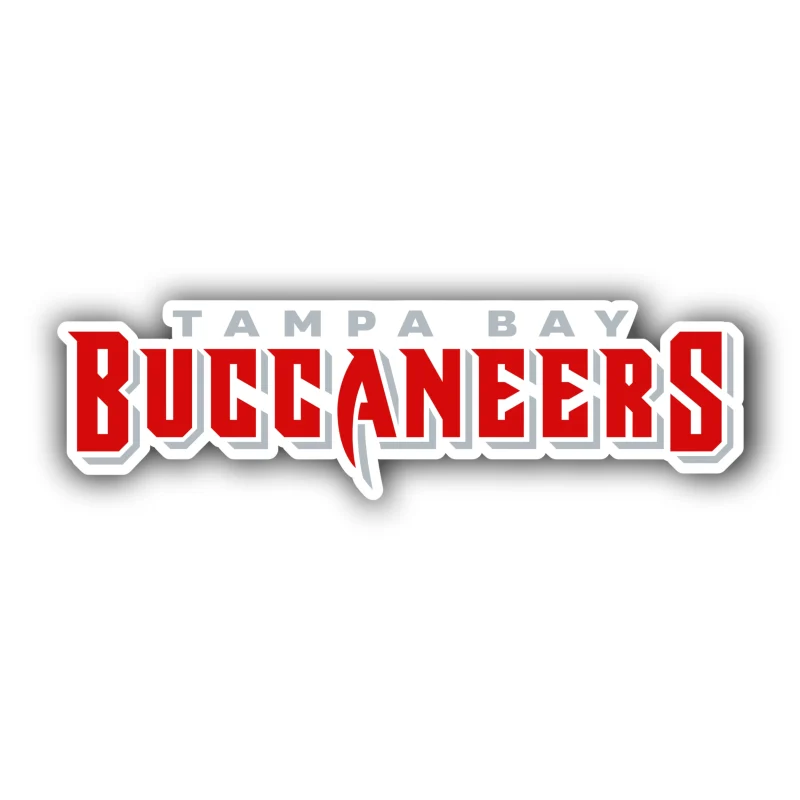 Tampa Bay Buccaneers - Name - Iron On DTF Transfer - Custom Size