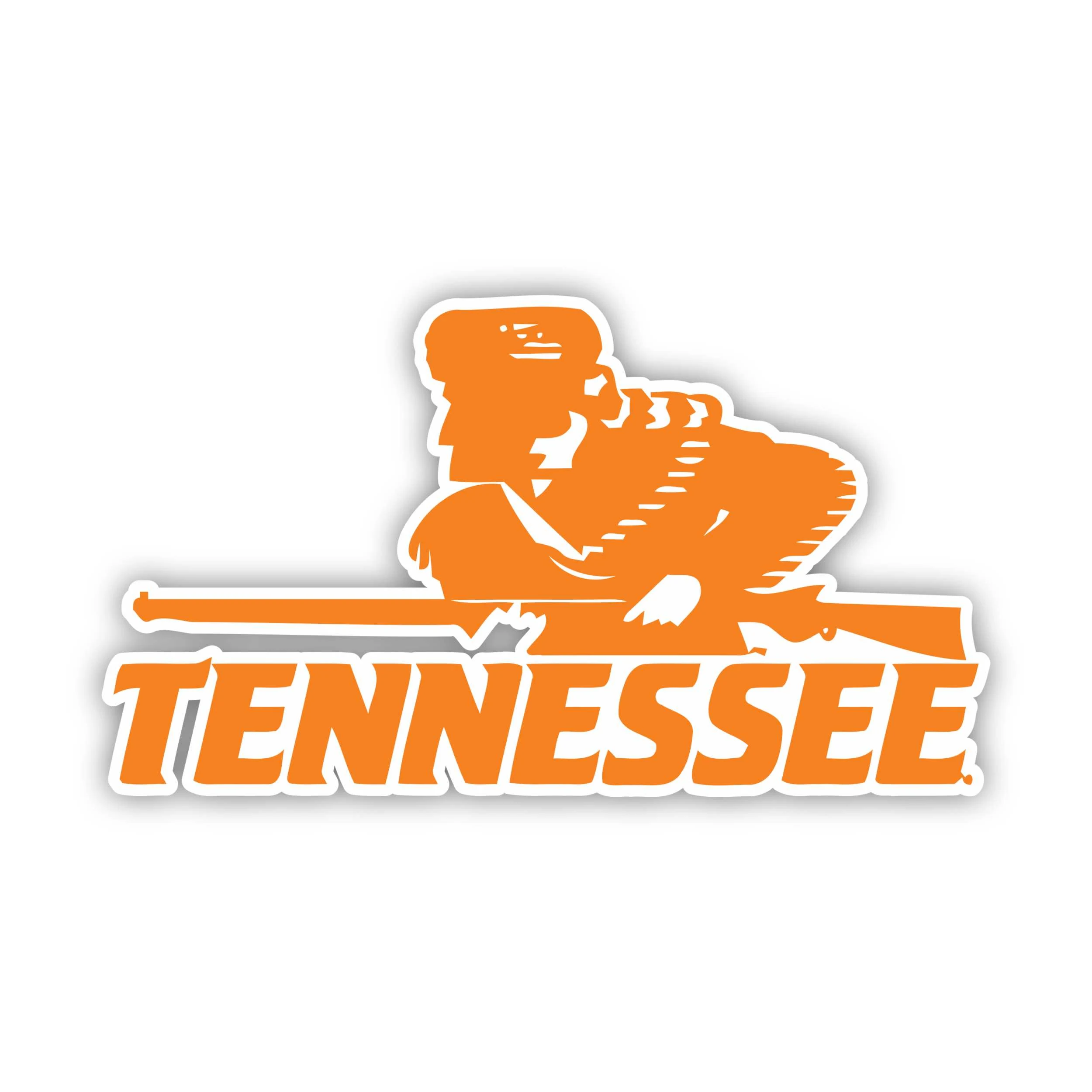 Tennessee Volunteers Full Color Vinyl Decal - Custom Size