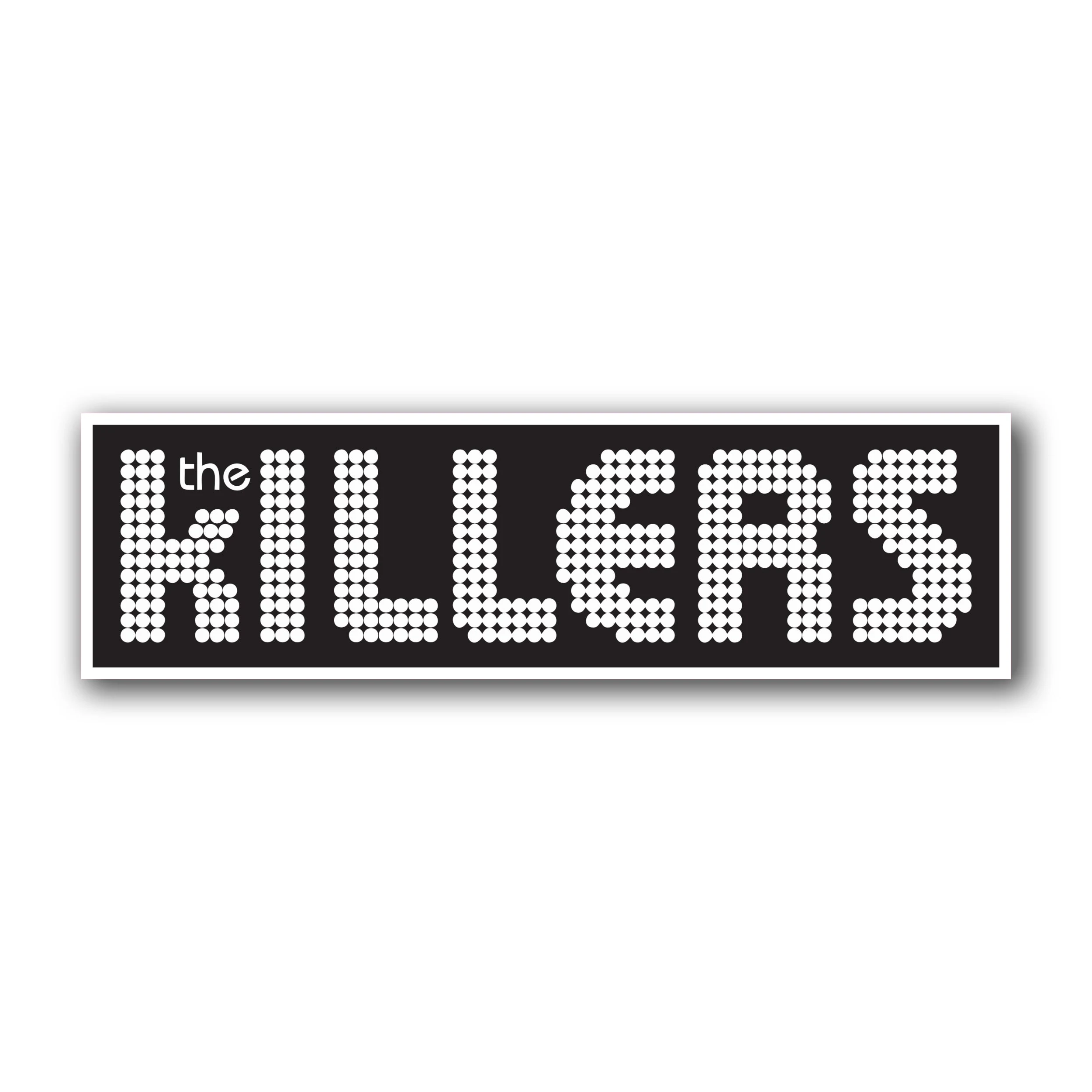 The Killers Full Color Vinyl Decal - Custom Size