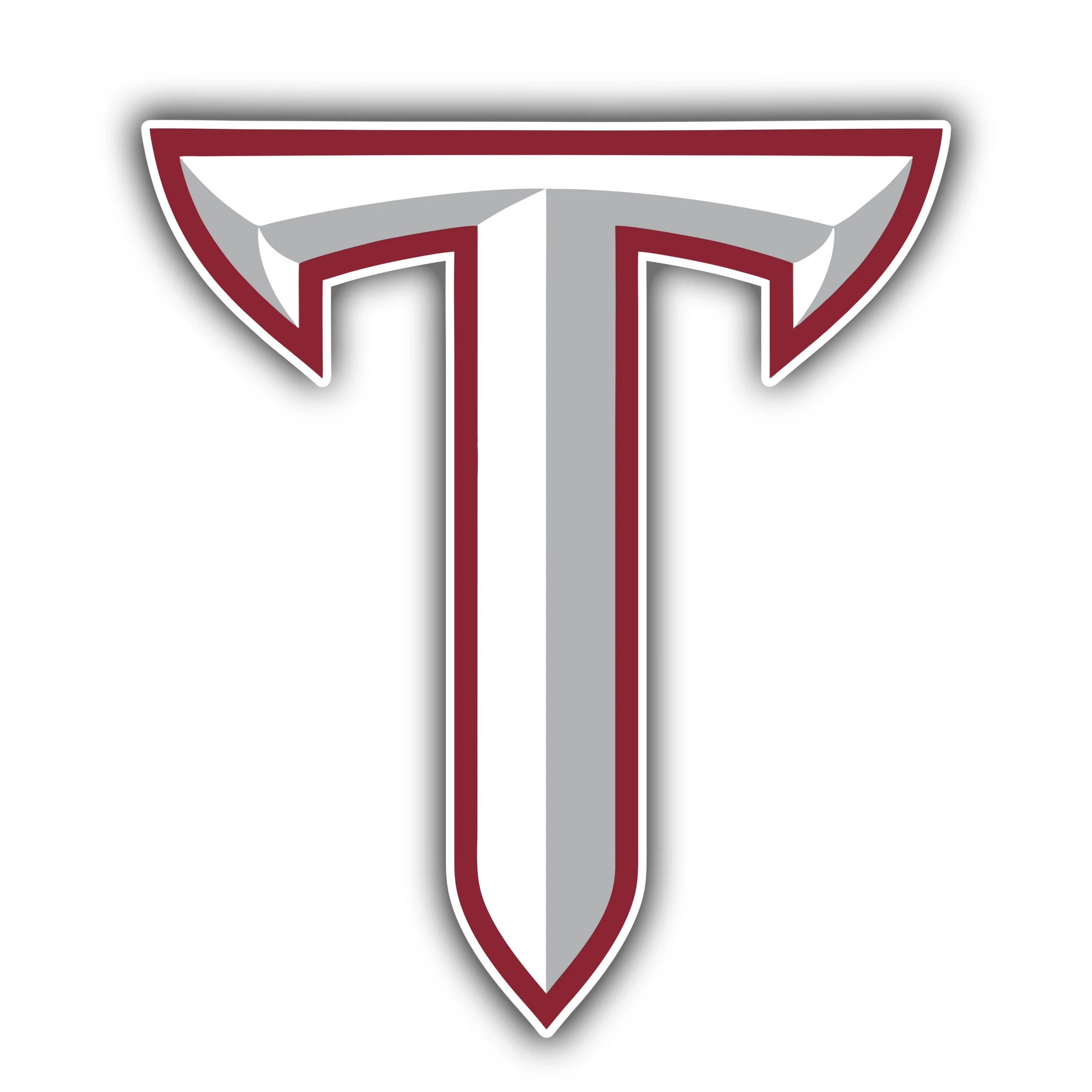 Troy University- Full Color Vinyl Decal - Custom Size