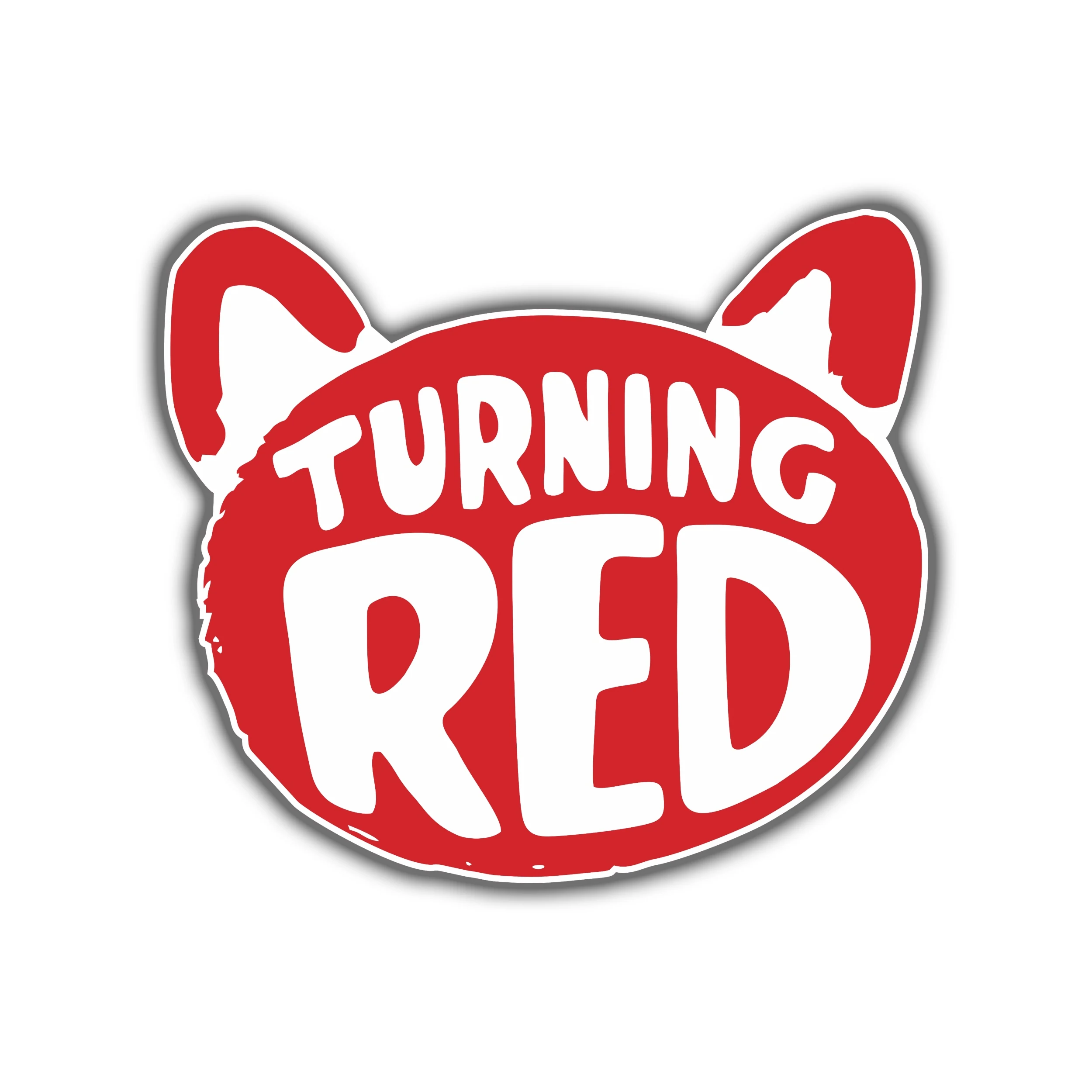 Turning Red Full Color Vinyl Decal