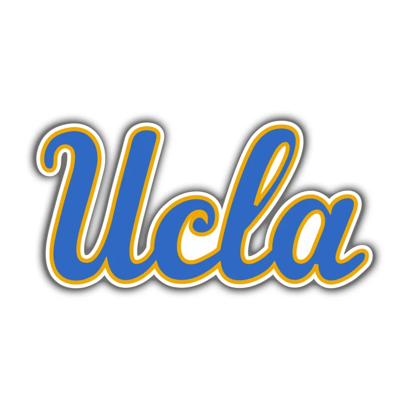 UCLA Bruins - Full Color Vinyl Decal - Custom Size