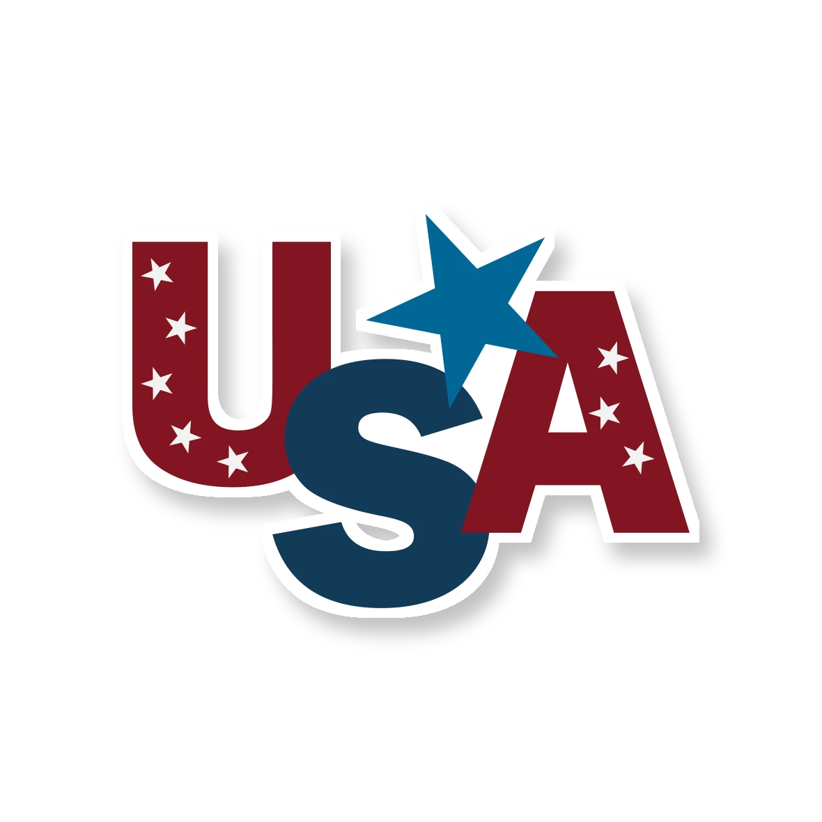 USA - Iron On DTF Transfer - Custom Size