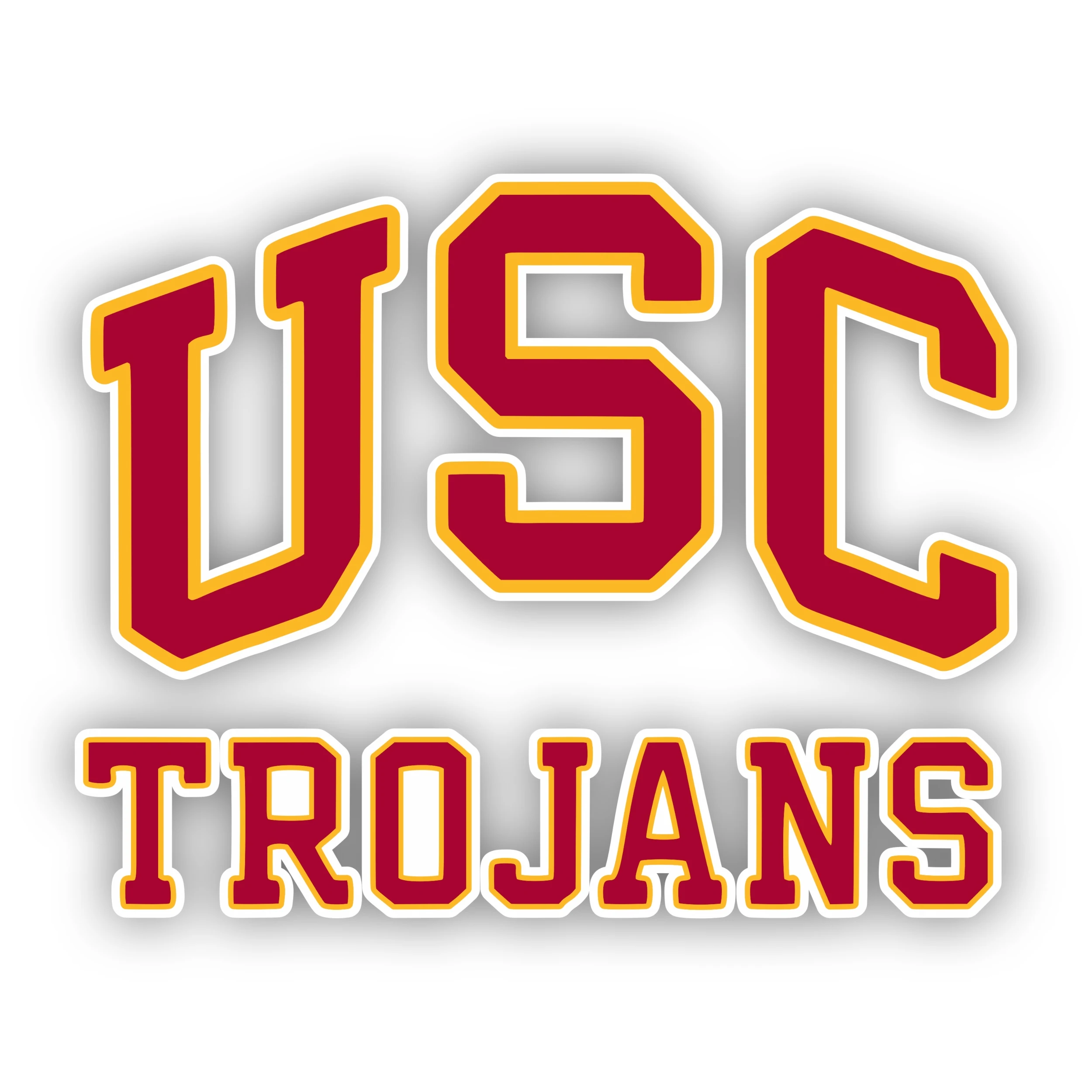 USC Trojans - USC - Iron On DTF Transfer - Custom Size
