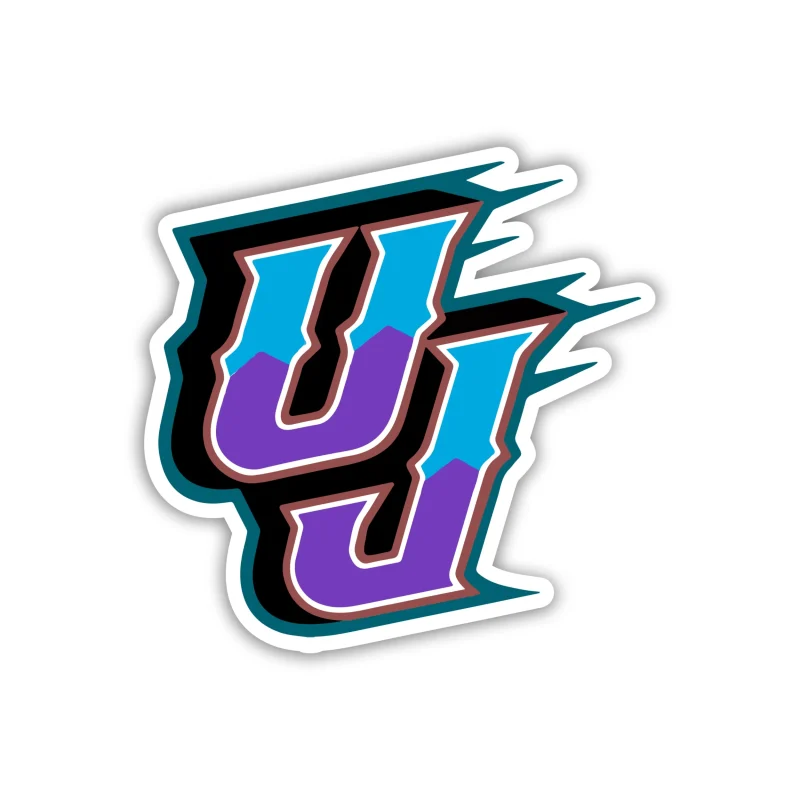 Utah Jazz - UJ - Temporary Tattoo