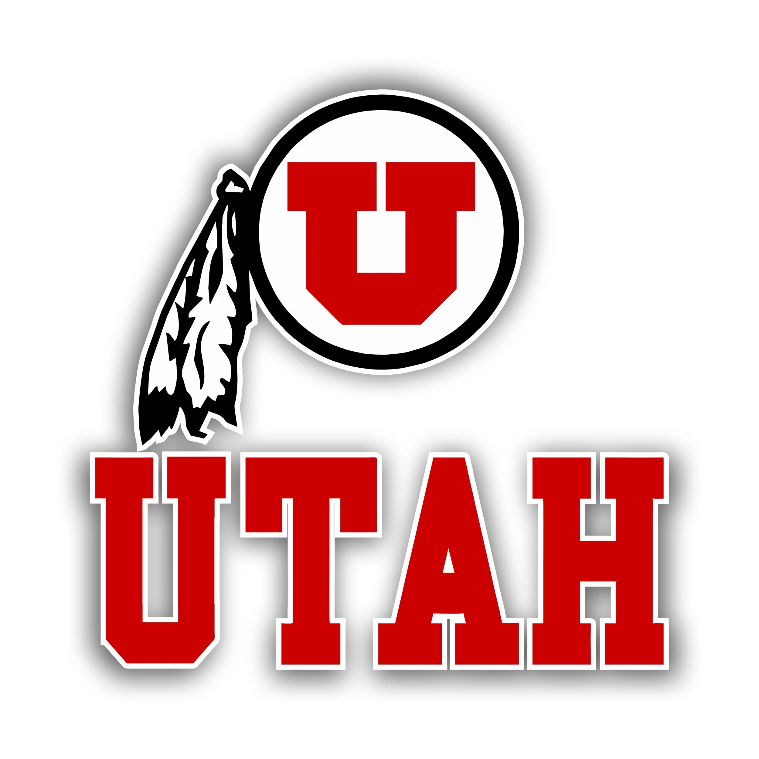 Utah Utes - Iron On DTF Transfer - Custom Size