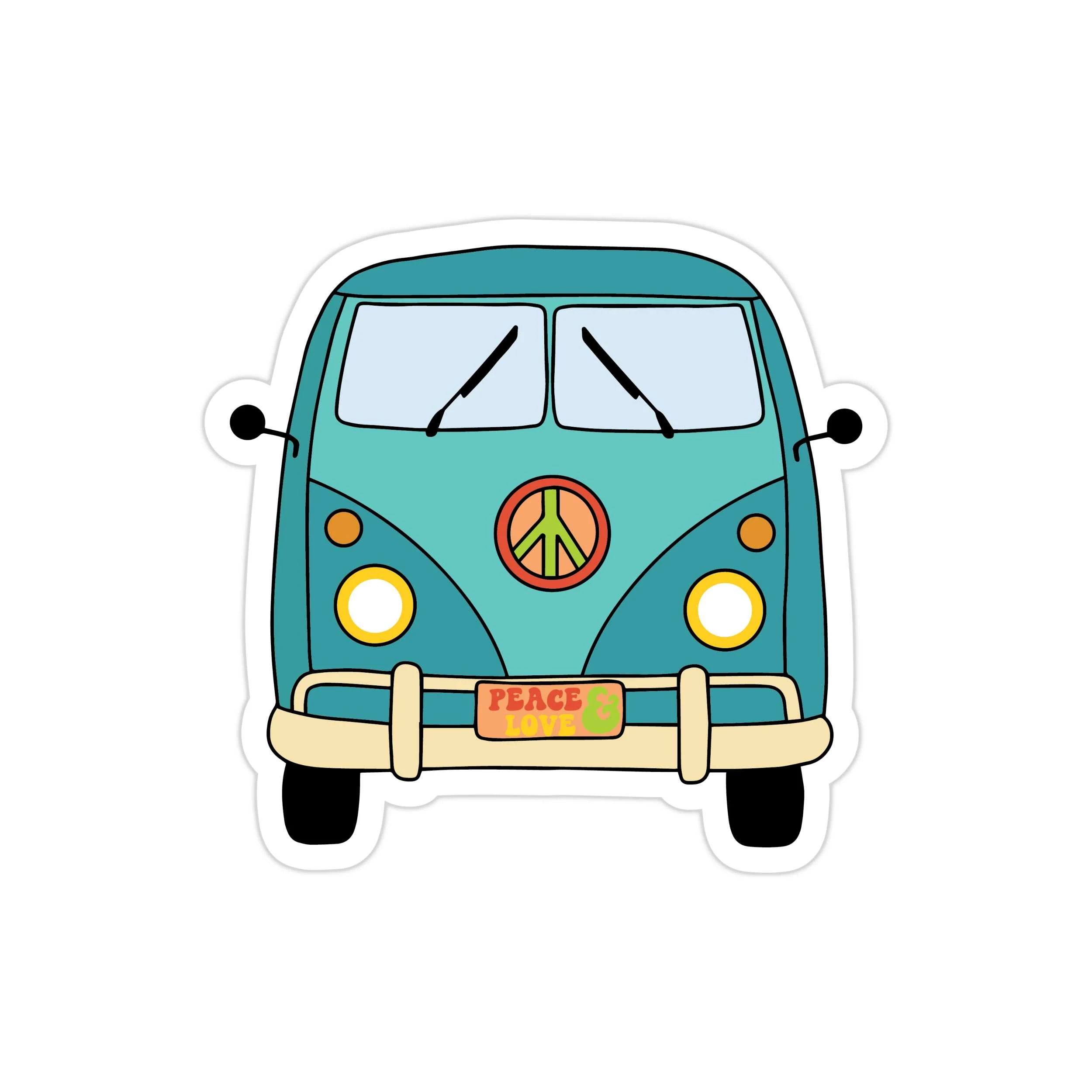 Van Full Color Vinyl Decal - Custom Size
