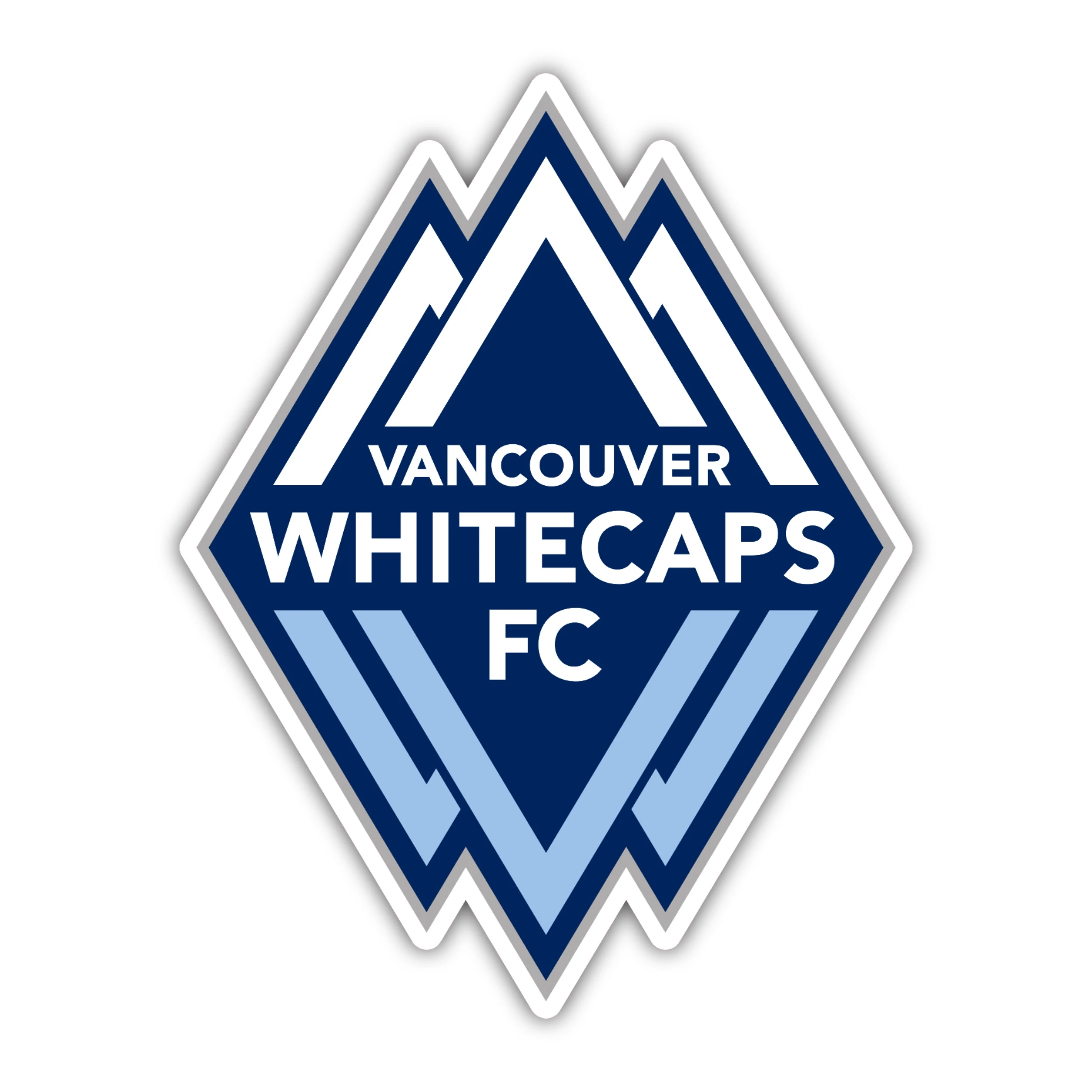Vancouver Whitecaps FC - Logo - Iron On DTF Transfer - Custom Size
