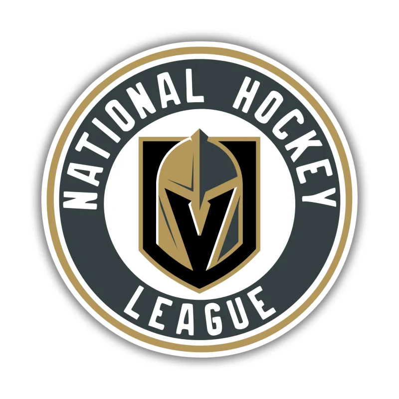 Vegas Golden Knights - National Hockey League - Full Color Vinyl Sticker - Custom Size