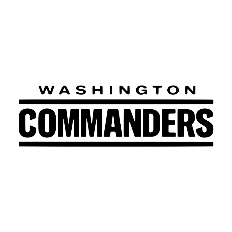 Washington Commanders Vinyl Sticker