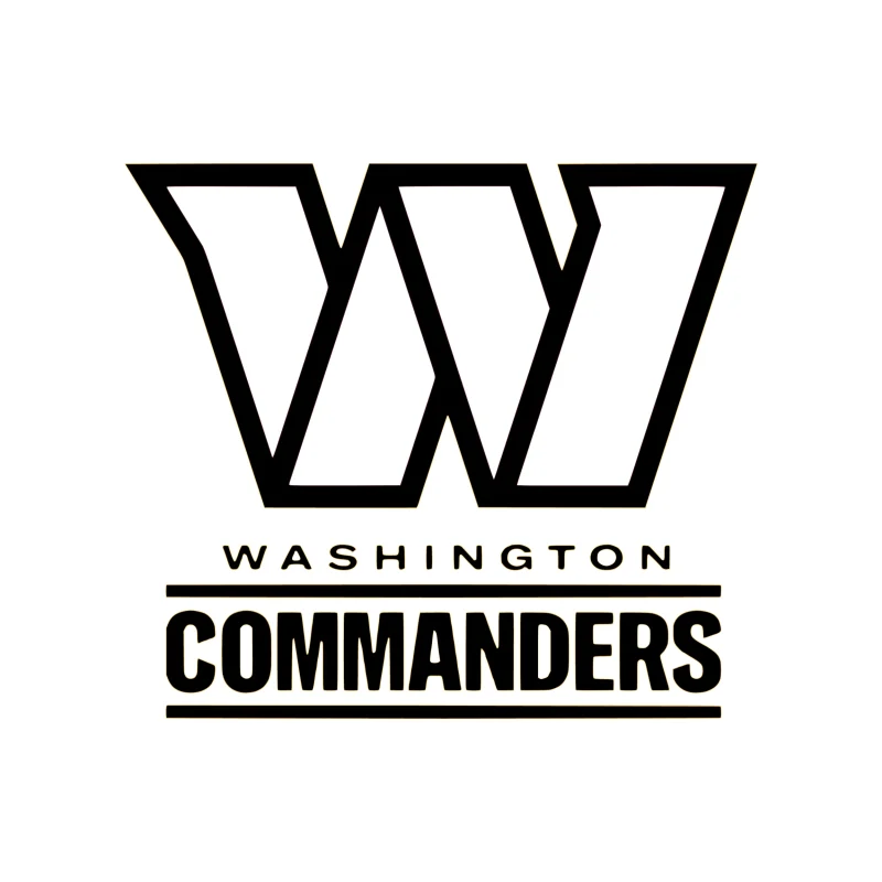 Washington Commanders Vinyl Sticker
