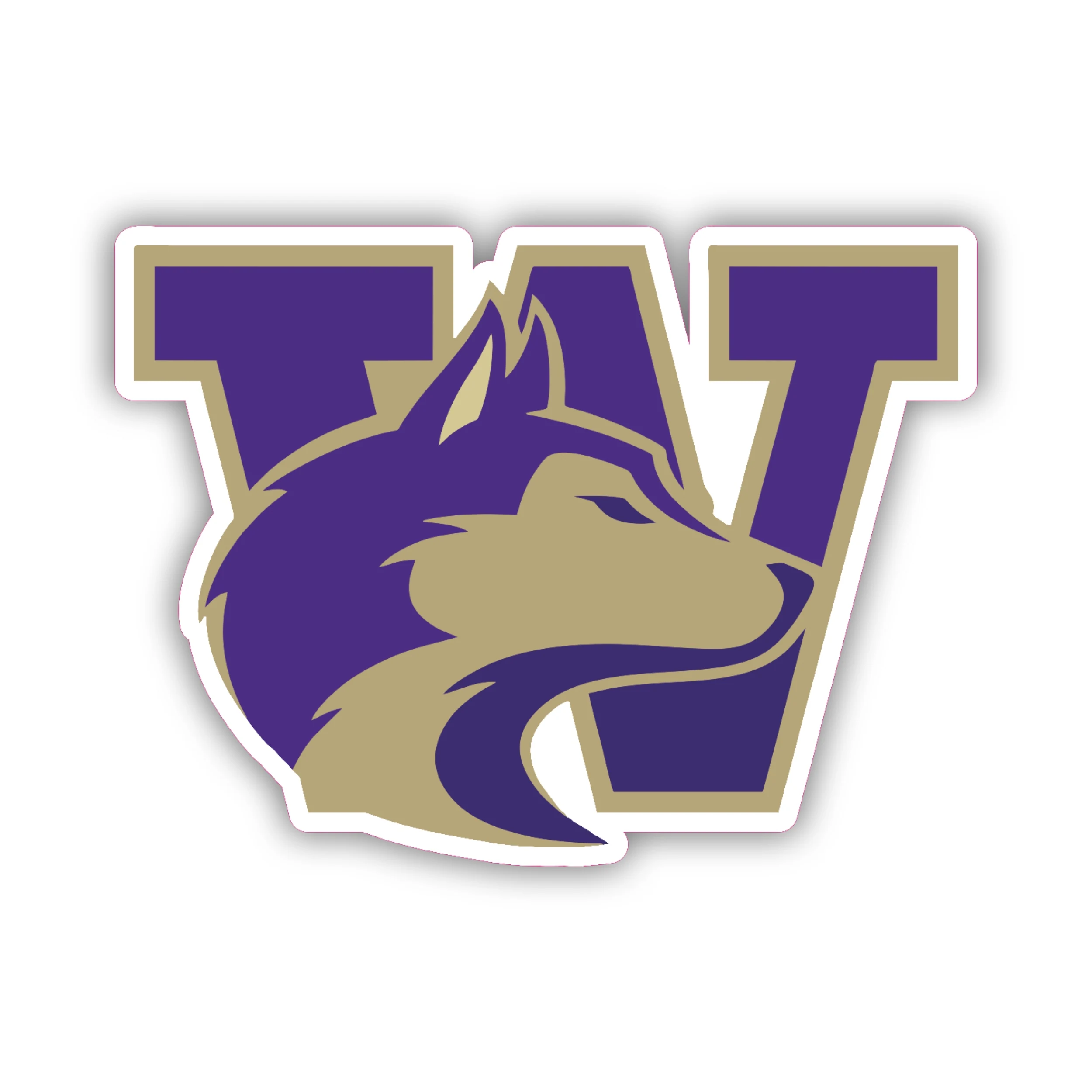 Washington Huskies - Iron On DTF Transfer - Custom Size