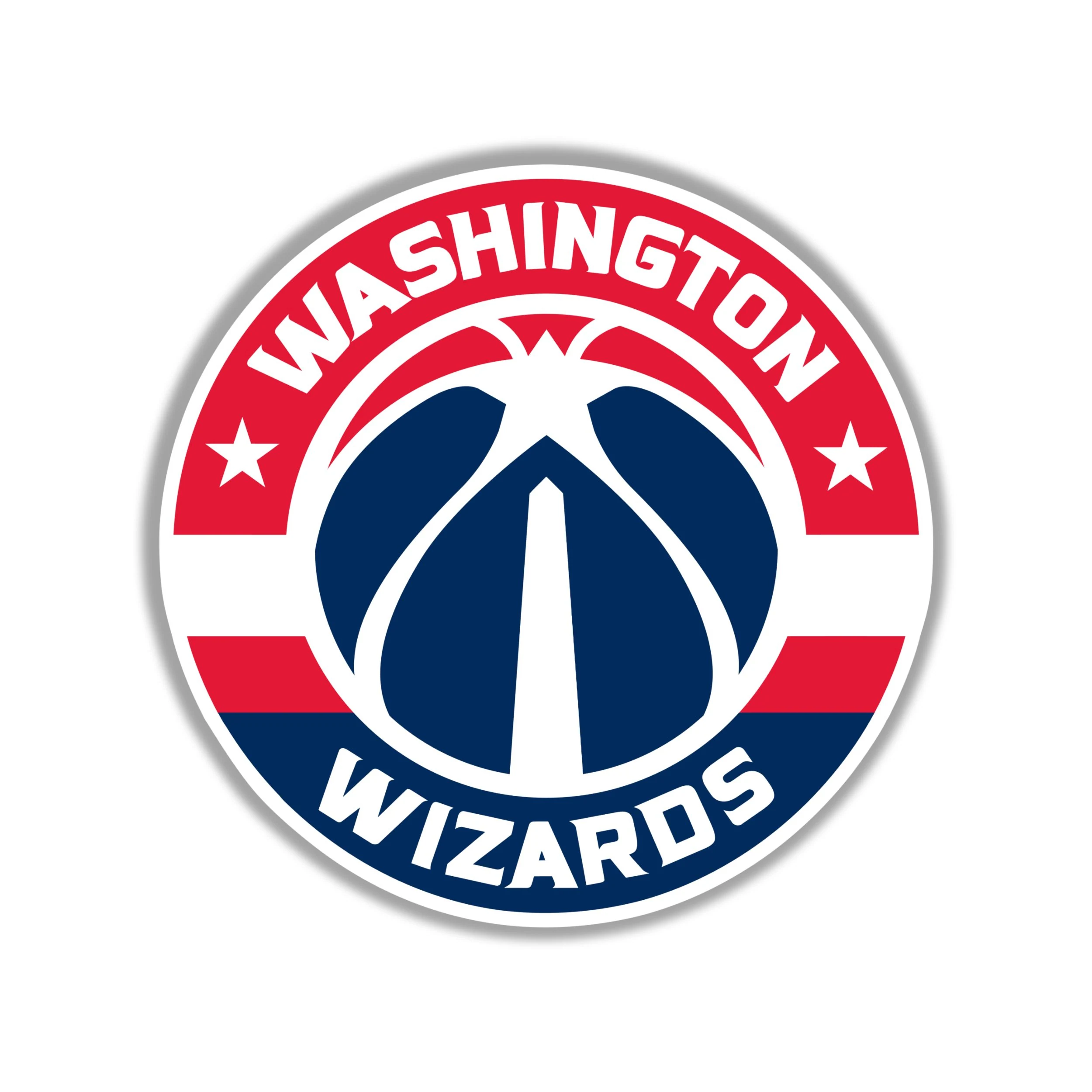 Washington Wizards Full Color Vinyl Sticker - Custom Size