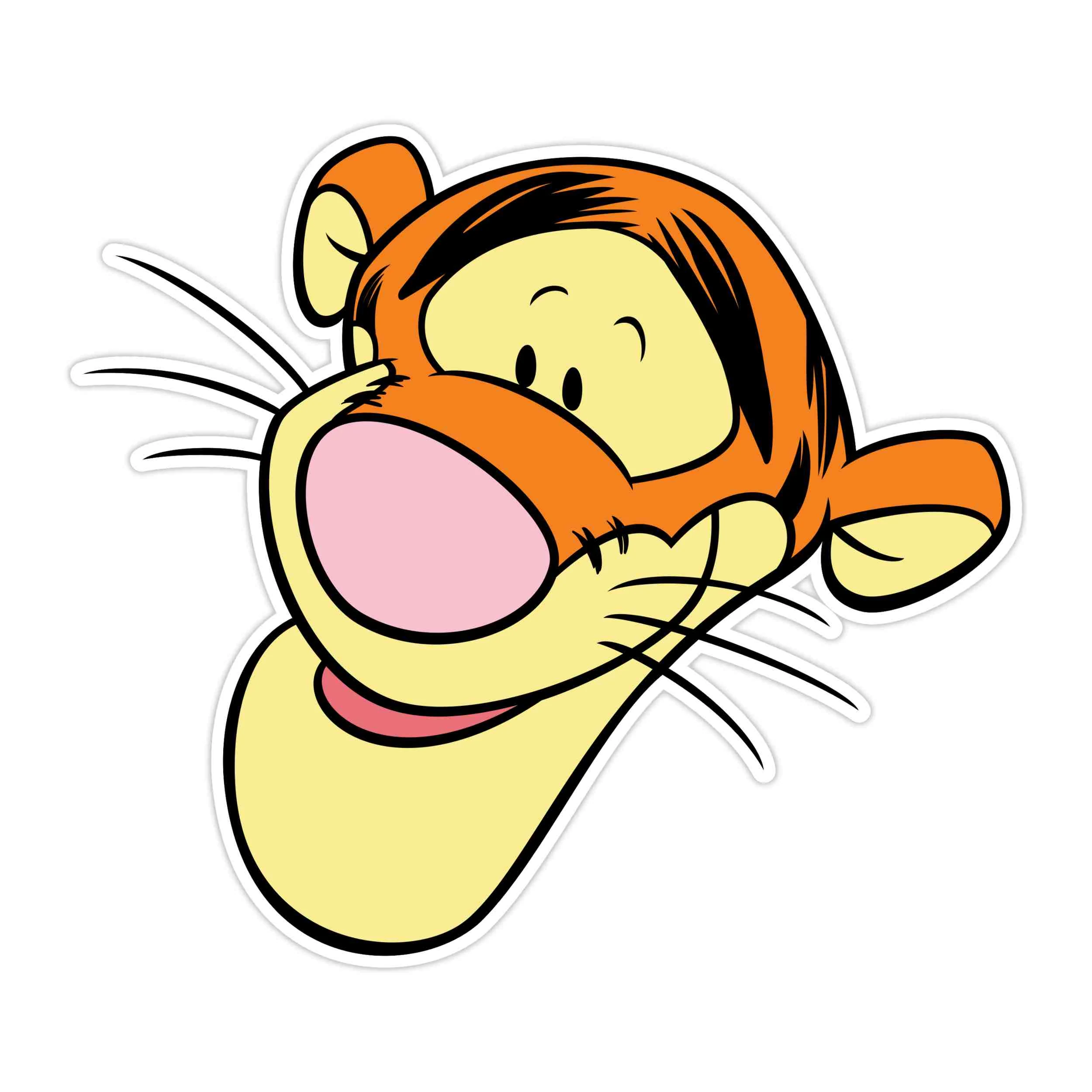 Winnie The Pooh - Tigger - Full Color Vinyl Sticker - Custom Size