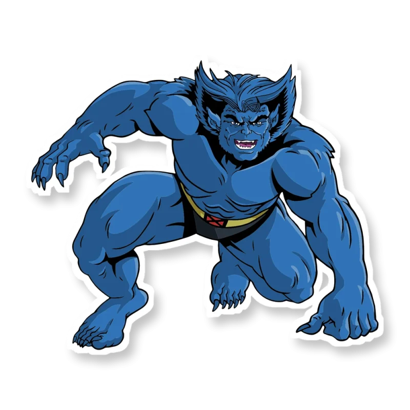 Beast - Iron On DTF Transfer - Custom Size