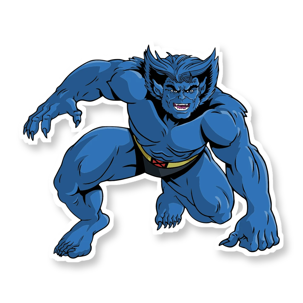 Beast - Iron On DTF Transfer - Custom Size