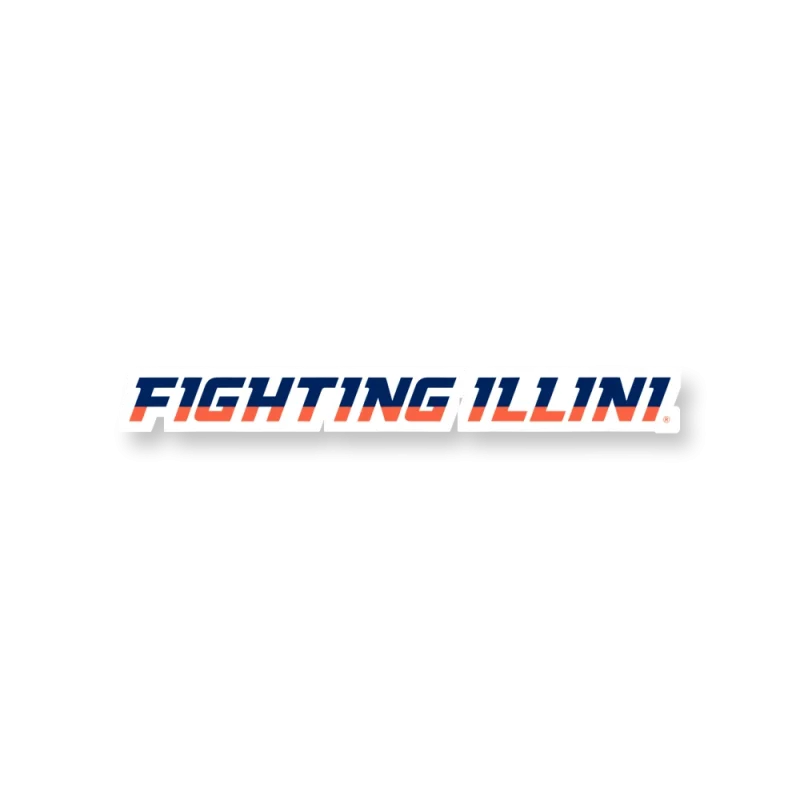 Illinois Fighting Illini - Fighting Illini - Temporary Tattoo