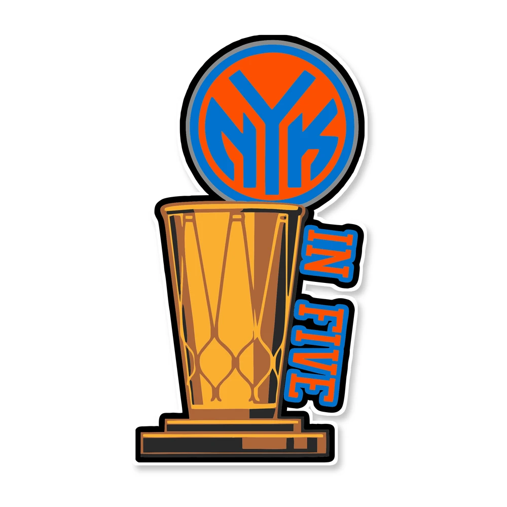 KNICKS CHAMPS 4 - Iron On DTF Transfer - Custom Size
