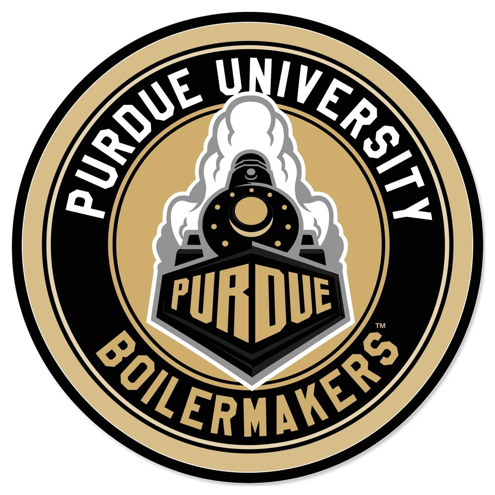 Purdue University Circle - Iron On DTF Transfer - Custom Size