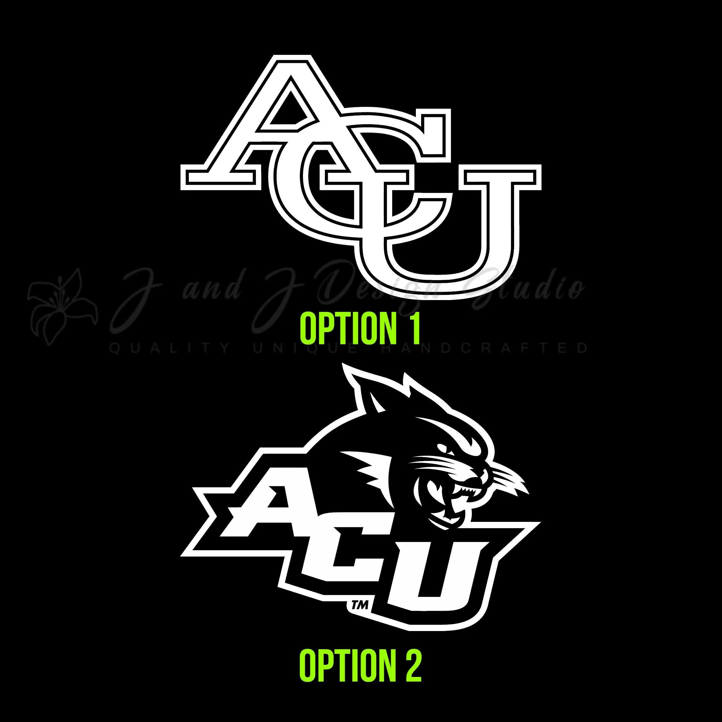 Abilene Christian Wildcats Vinyl Decal - Custom Size - Image 2