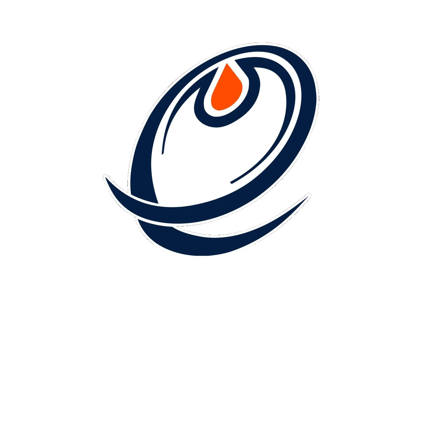 Edmonton Oilers - O - Full Color Vinyl Sticker - Custom Size