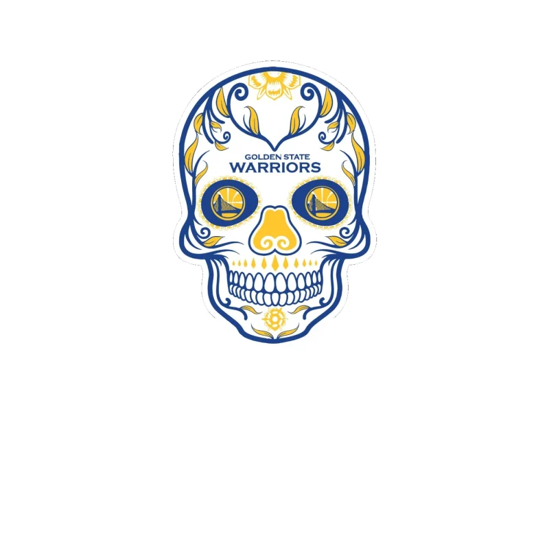 Golden State Warriors - Image 3 - Full Color Vinyl Sticker - Custom Size