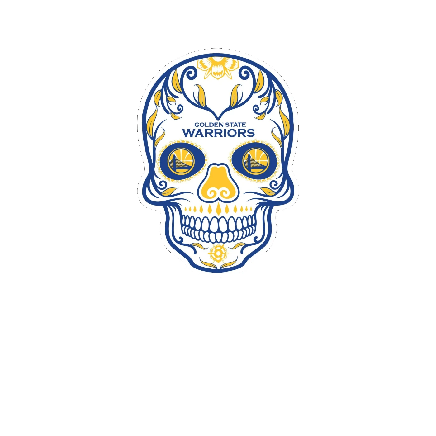 Golden State Warriors - Image 3 - Full Color Vinyl Sticker - Custom Size