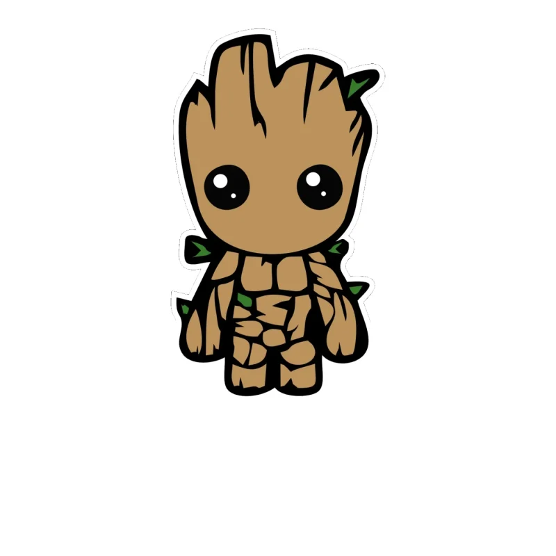 Groot Full Color Vinyl Decal