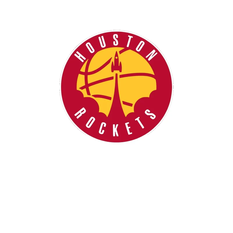 Houston Rockets - Image 6 - Full Color Vinyl Sticker - Custom Size