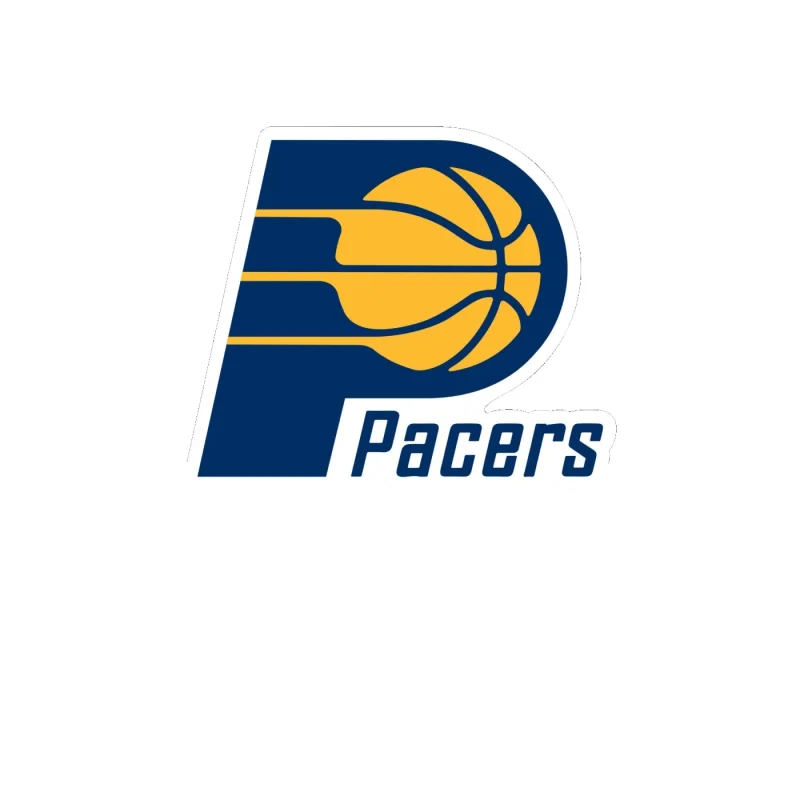 Indiana Pacers - Image 10 - Full Color Vinyl Sticker - Custom Size