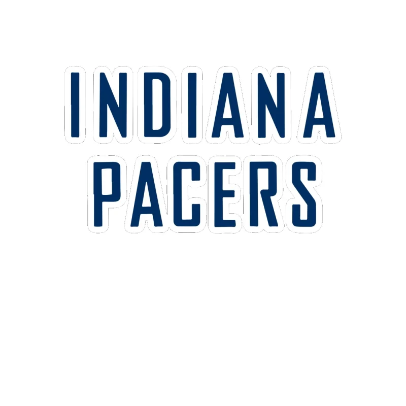 Indiana Pacers - Image 9 - Full Color Vinyl Sticker - Custom Size