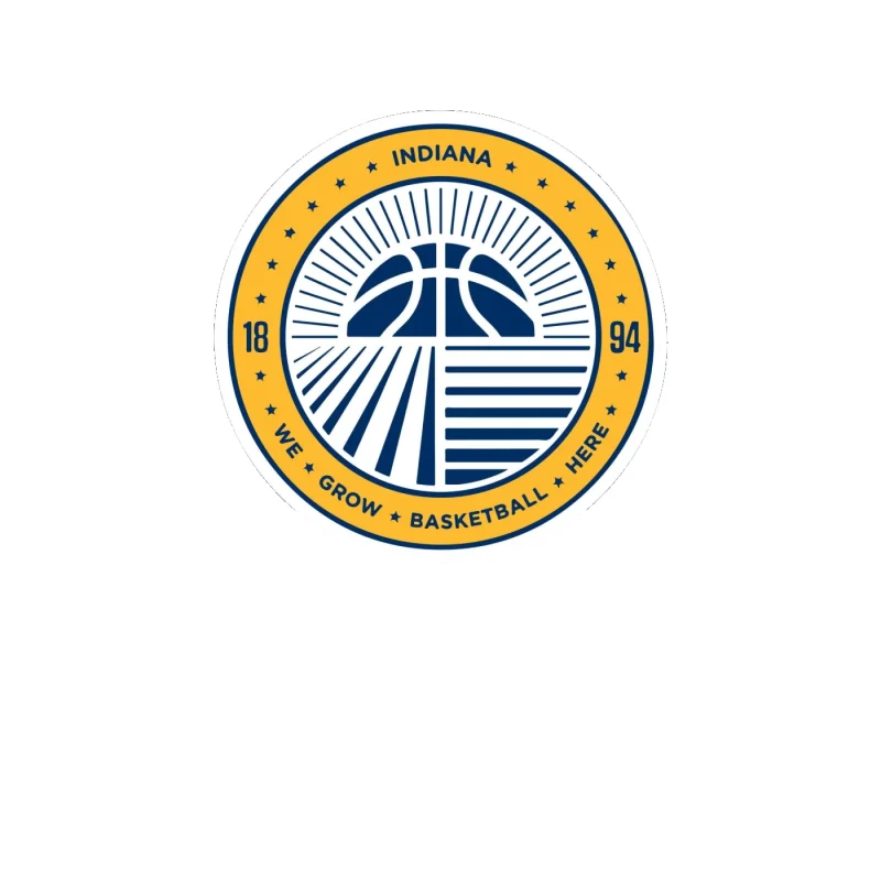 Indiana Pacers - Image 7 - Full Color Vinyl Sticker - Custom Size