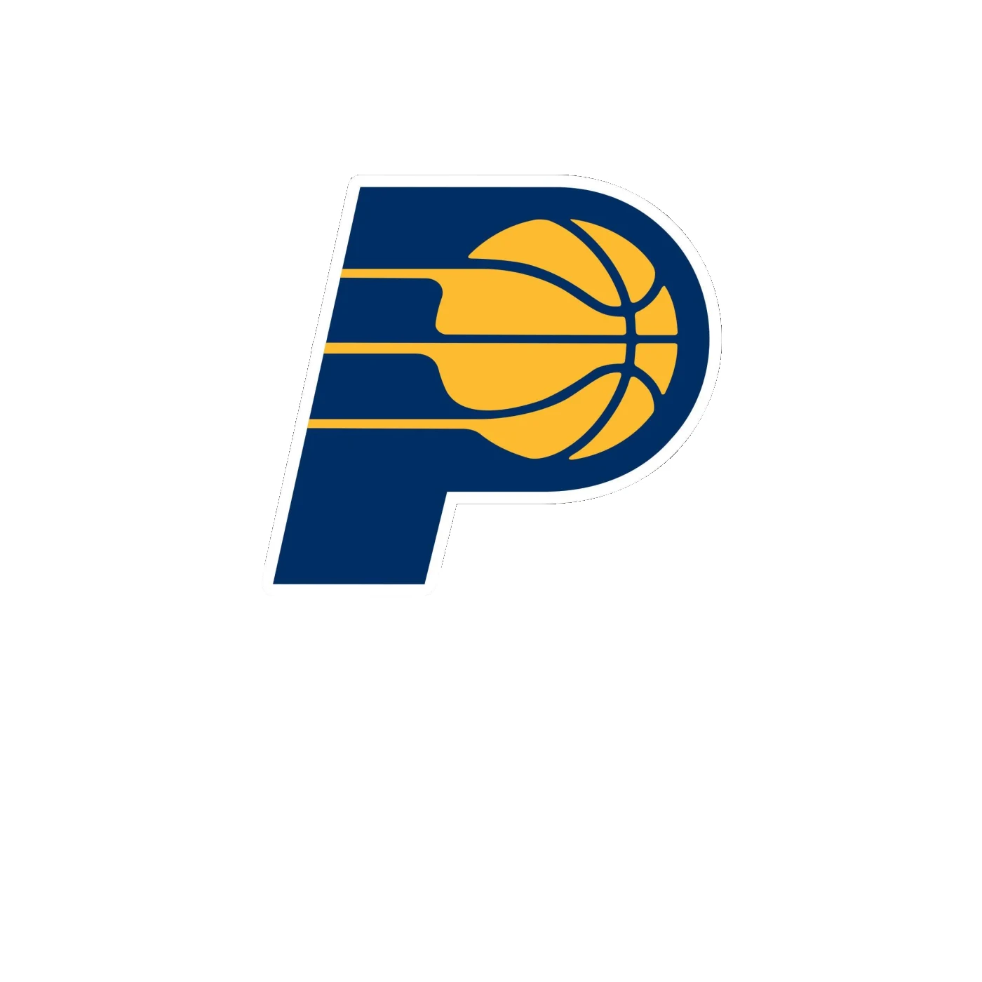 Indiana Pacers - Image 6 - Full Color Vinyl Sticker - Custom Size