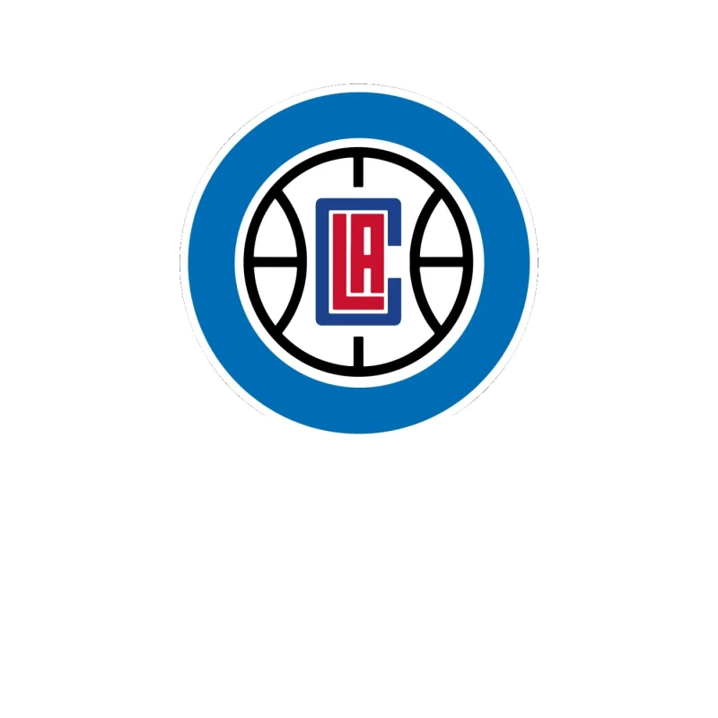 Los Angeles Clippers - Image 7 - Full Color Vinyl Sticker - Custom Size