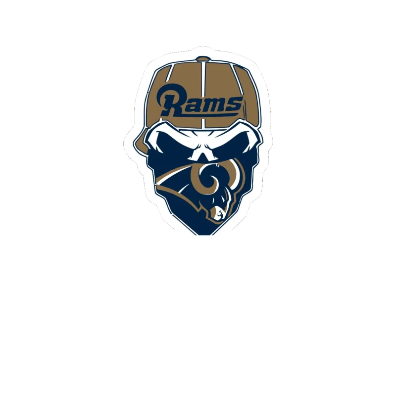 Los Angeles Rams - Image 10 - Full Color Vinyl Sticker - Custom Size