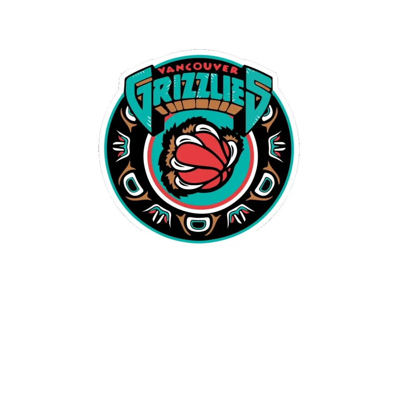 Memphis Grizzlies - Image 11 - Full Color Vinyl Sticker - Custom Size