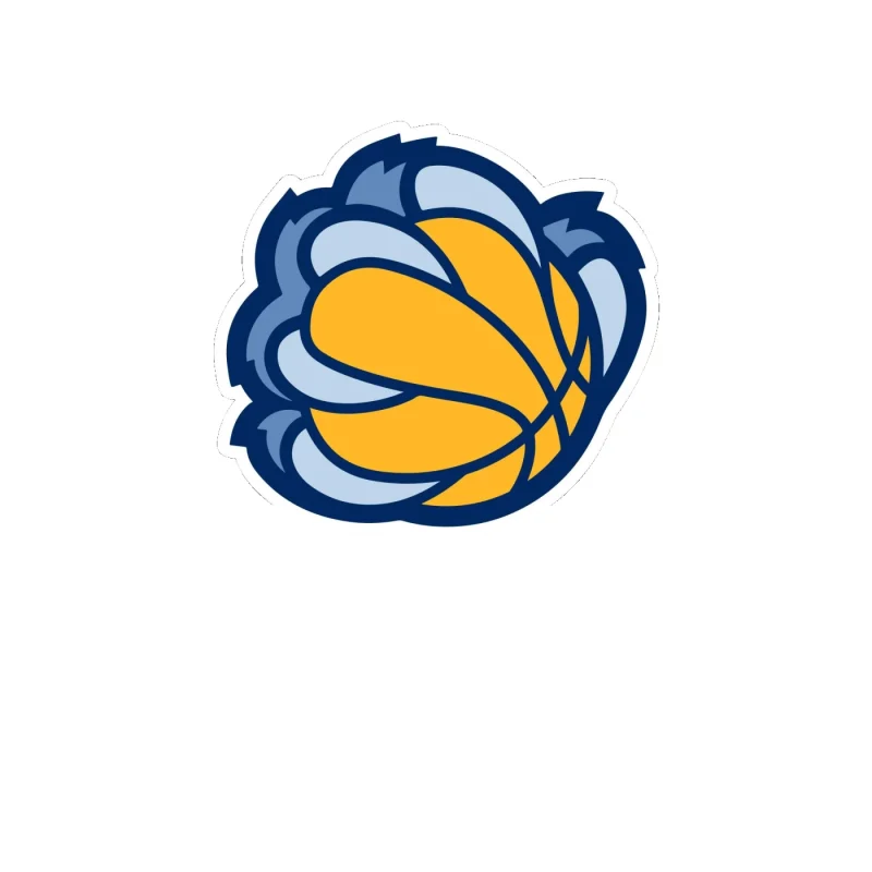 Memphis Grizzlies - Image 7 - Full Color Vinyl Sticker - Custom Size