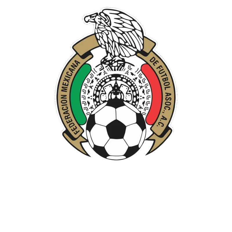 Mexico National Team Full Color Vinyl Sticker - Custom Size
