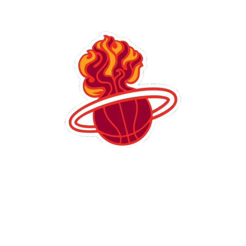 Miami Heat - Image 9 - Full Color Vinyl Sticker - Custom Size