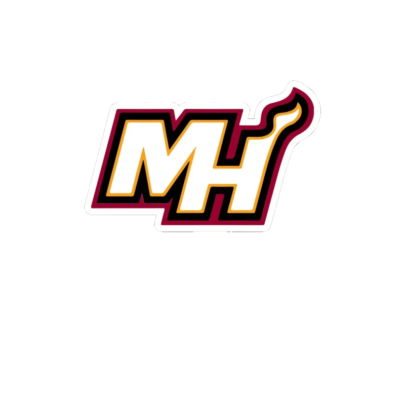 Miami Heat - Image 6 - Full Color Vinyl Sticker - Custom Size