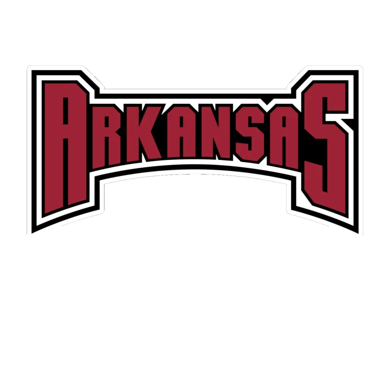 Arkansas Razorbacks - Image 12 - Full Color Vinyl Decal - Custom Size