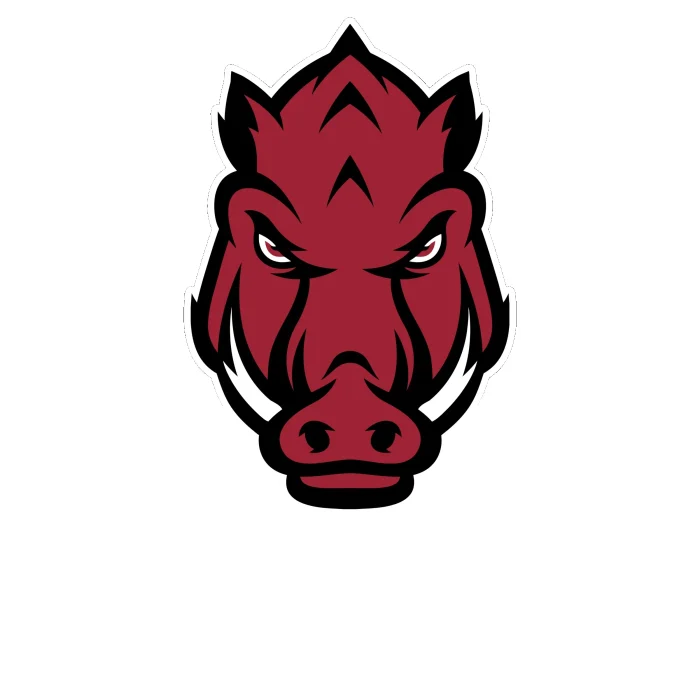 Arkansas Razorbacks – Image 9 – Full Color Vinyl Decal – Custom Size ...